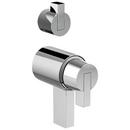TempAssure Thermostatic Valve with Integrated Diverter Lever Handle Kit in Chrome