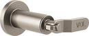 Brizo Luxe Nickel Tub and Shower Volume Control Valve Trim with Single Industrial Lever Handle 