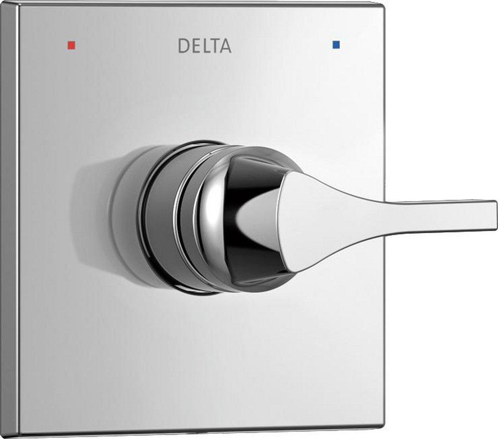 Delta Faucet Chrome Tub and Shower Pressure Balancing Valve with Single Lever Handle 