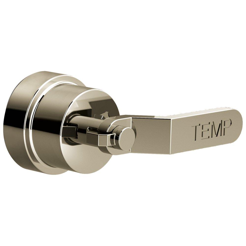 Brizo Polished Nickel Thermostatic Valve Trim Single Lever Handle Kit 