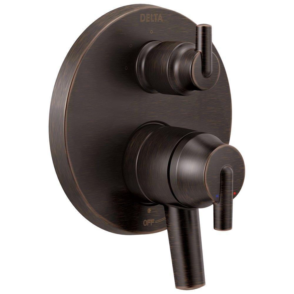 Delta Faucet Venetian Bronze 6-5/8 in. Valve Trim with 3-Setting Integrated Diverter 