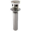 2-1/8 x 5-9/32 in. Pop-Up Drain Assembly in Luxe Nickel