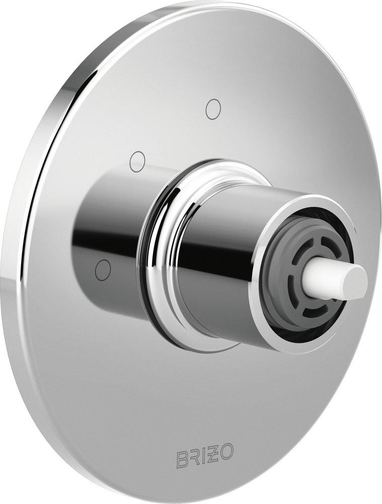 Brizo Chrome 4-1/2 in. 3-Function Diverter Trim (Less Handle) 