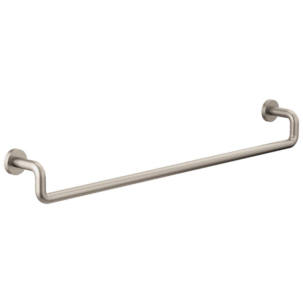 Brizo Luxe Nickel 30 in. Towel Bar 