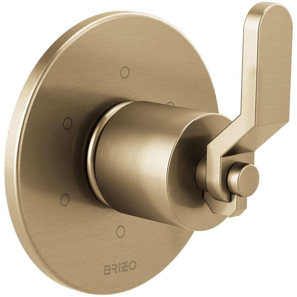 Brizo Luxe Gold Bathtub & Shower Faucet (Trim Only) 