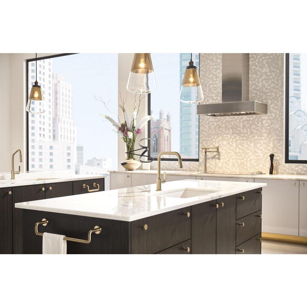 Brizo Luxe Gold 1-3/8 in. Knob 