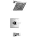 Single Handle Multi Function Bathtub & Shower Faucet in Chrome (Trim Only)