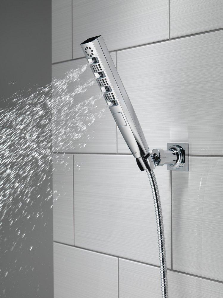 Delta Faucet Brilliance Polished Nickel Multi Function Hand Shower 