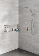 Delta Faucet Brilliance&reg; Stainless Two Handle Multi Function Bathtub & Shower Faucet Trim Only 