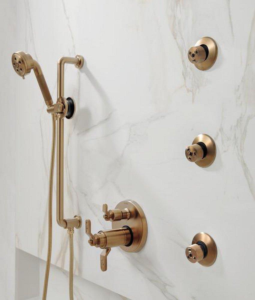 Brizo Luxe Gold Single Function Body Spray 