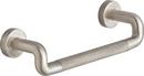 Drawer Pull Handle with Knurling in Brilliance Luxe Nickel