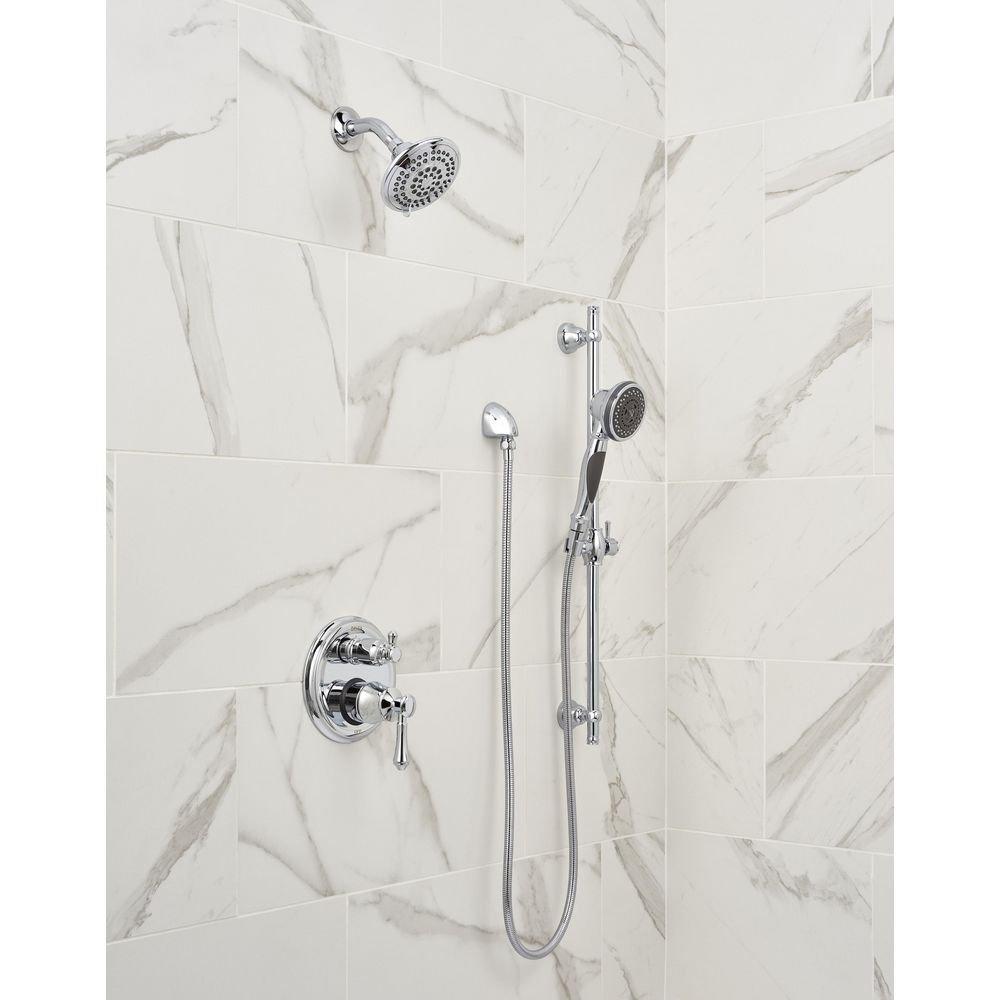 Delta Faucet Chrome Two Handle Pressure Balancing Valve Trim 