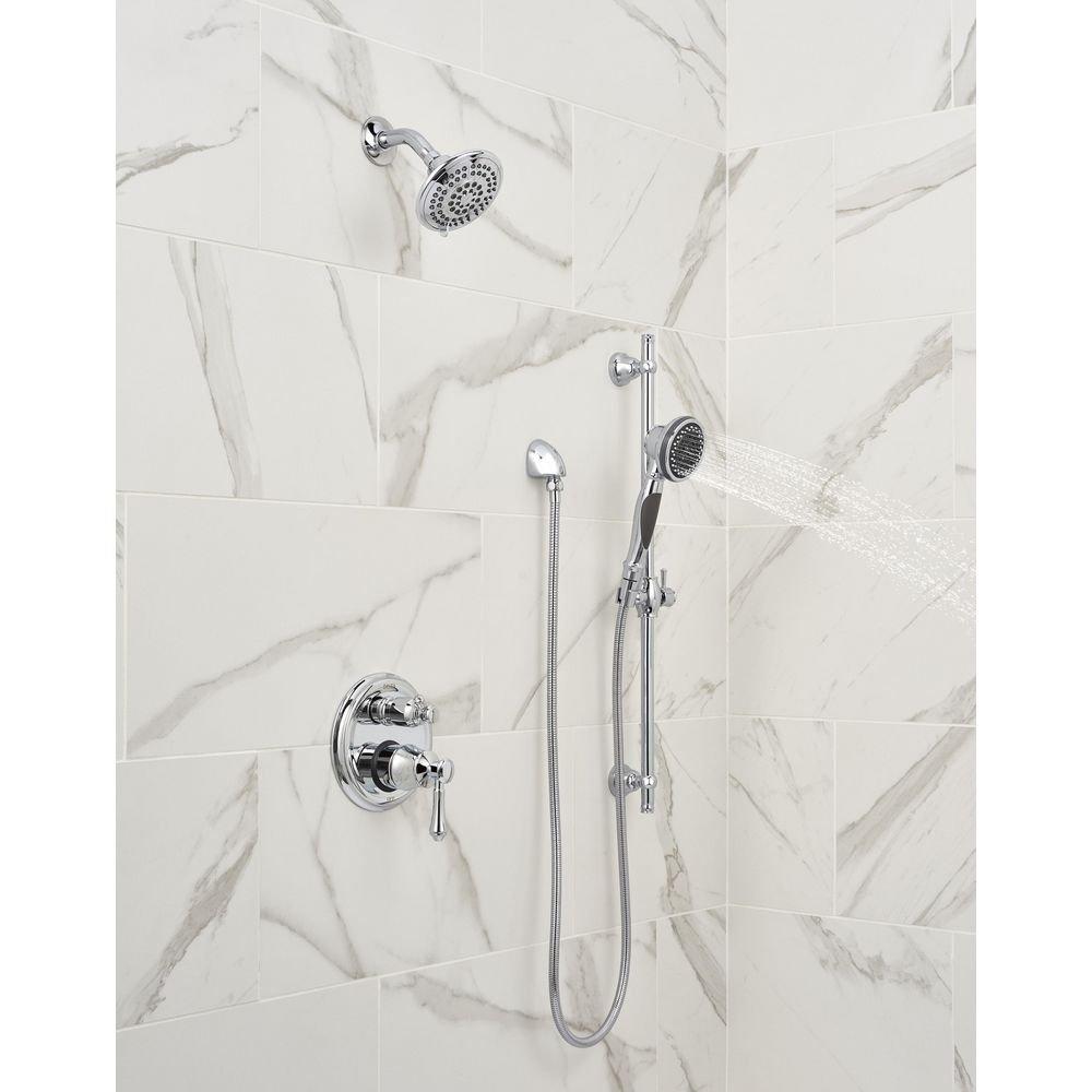 Delta Faucet Chrome Two Handle Pressure Balancing Valve Trim 