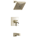 Delta Faucet Polished Nickel Single Handle Multi Function Bathtub & Shower Faucet 