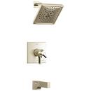 Two Handle Multi Function Bathtub & Shower Faucet in Brilliance® Polished Nickel (Trim Only)