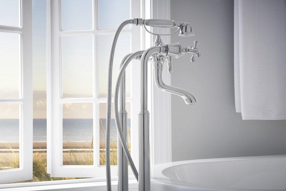 Brizo Chrome Two Handle Wall Mount Filler Trim Only 