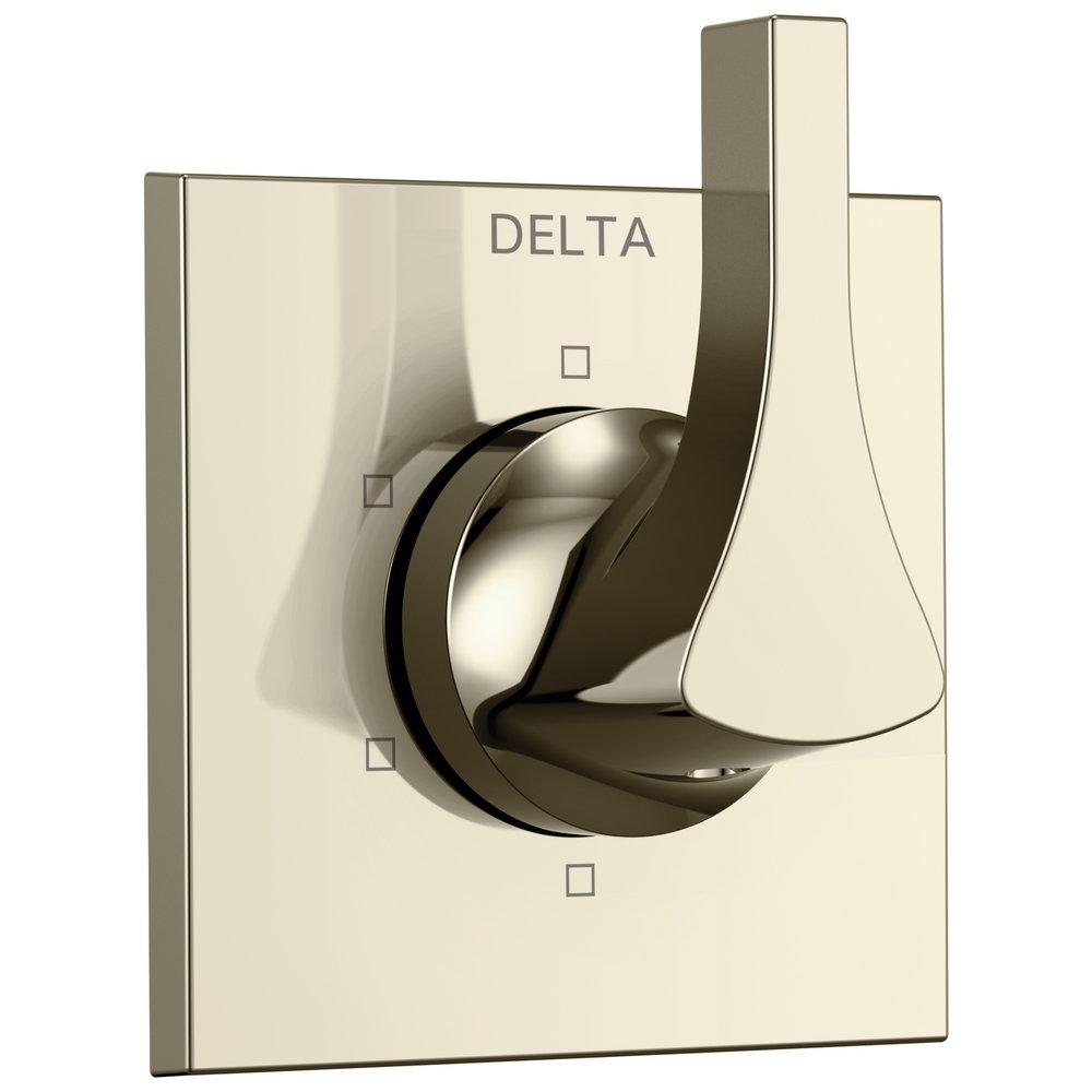 Delta Faucet Polished Nickel 6 Setting Single Handle Diverter Trim 