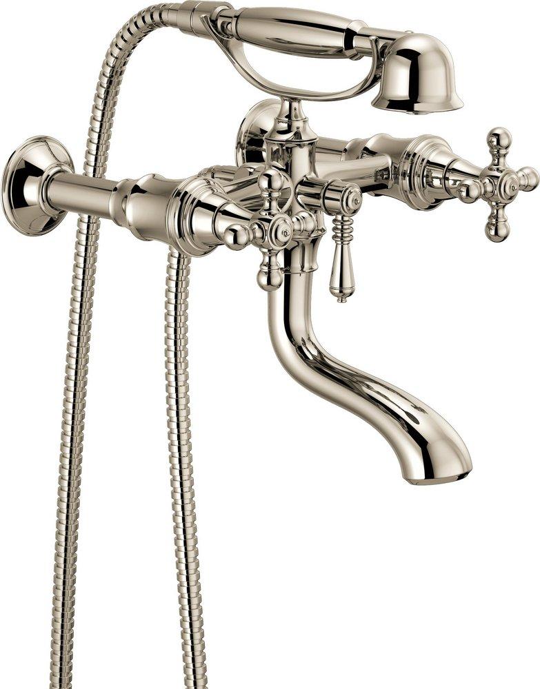 Brizo Polished Nickel Two Handle Wall Mount Filler Trim Only 