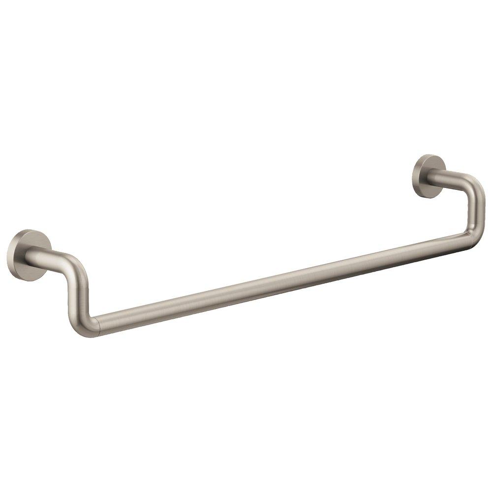 Brizo Luxe Nickel 24 in. Towel Bar 