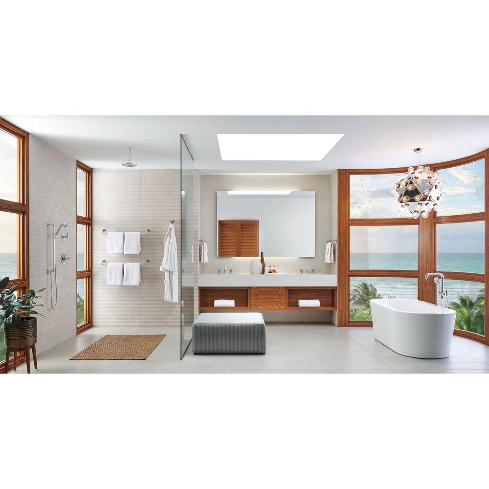 Brizo Chrome Floor Mount Filler (Handles Sold Separately) 