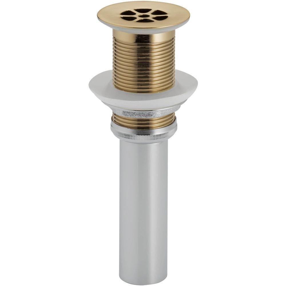 Brizo Luxe Gold 2-3/8 x 3-11/16 in. Bathroom Sink Drain 