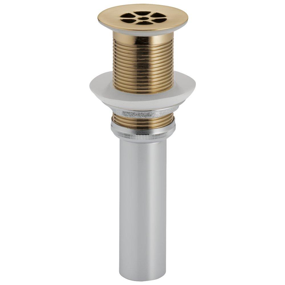 Brizo Luxe Gold 2-3/8 x 3-11/16 in. Bathroom Sink Drain 