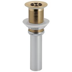 2-3/8 x 3-11/16 in. Bathroom Sink Drain in Luxe Gold