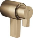 Thermostatic Valve Trim Lever Handle in Luxe Gold
