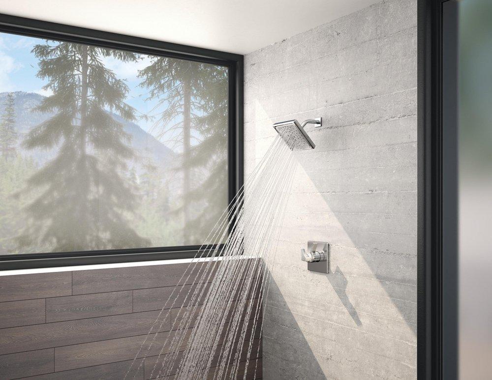 Delta Faucet Chrome Two Handle Multi Function Shower Faucet (Trim Only) 