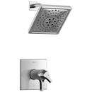Single Handle Multi Function Shower Faucet in Chrome (Trim Only)