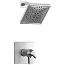 Delta Faucet Chrome Two Handle Multi Function Shower Faucet (Trim Only) 