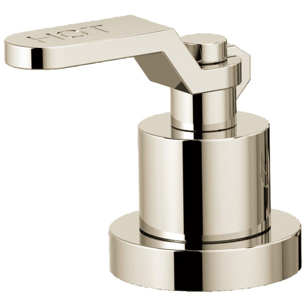 Brizo Polished Nickel ROMAN TUB HANDLE KIT - INDUSTRIAL LEVER 