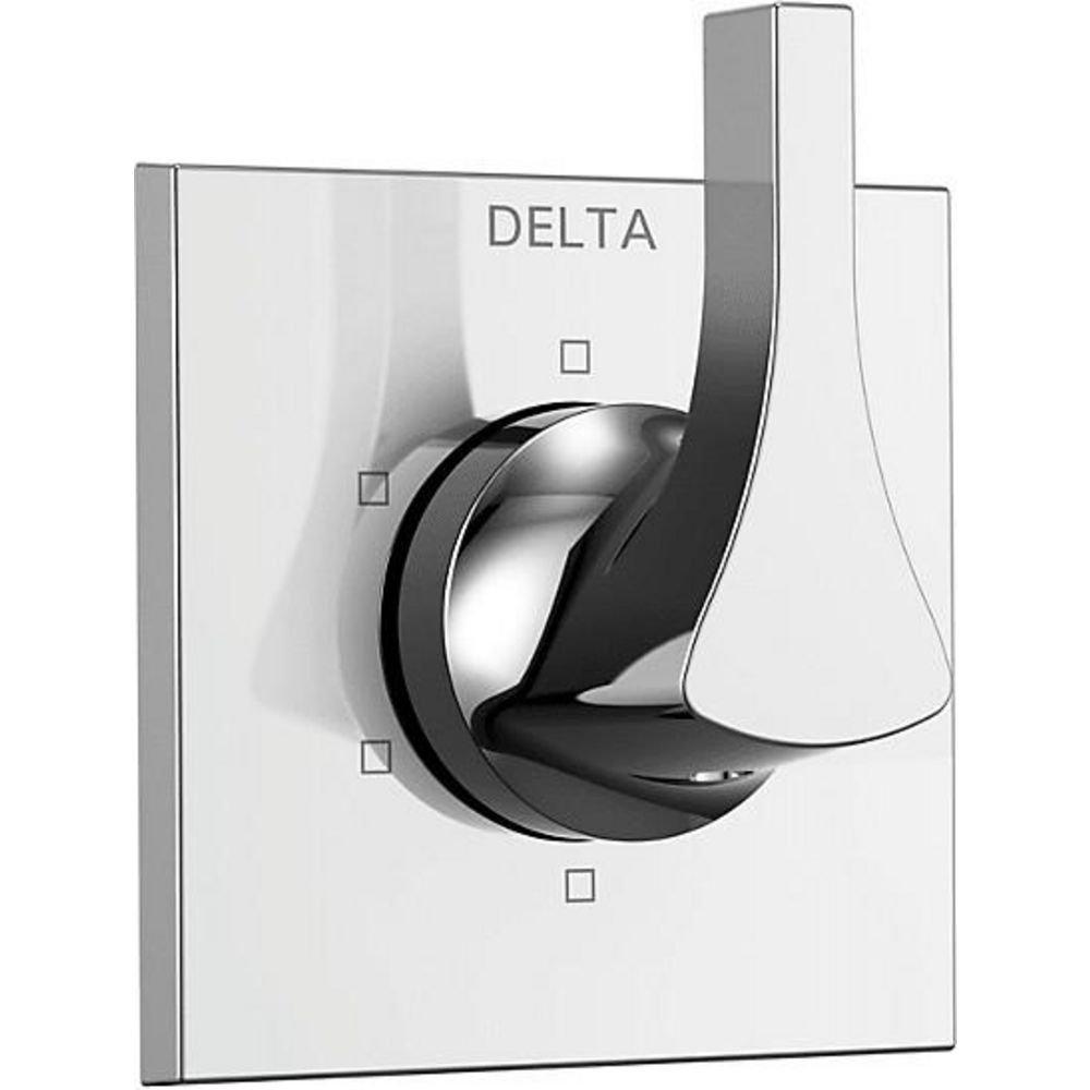 Delta Faucet Chrome 6 Setting Single Handle Diverter Trim 