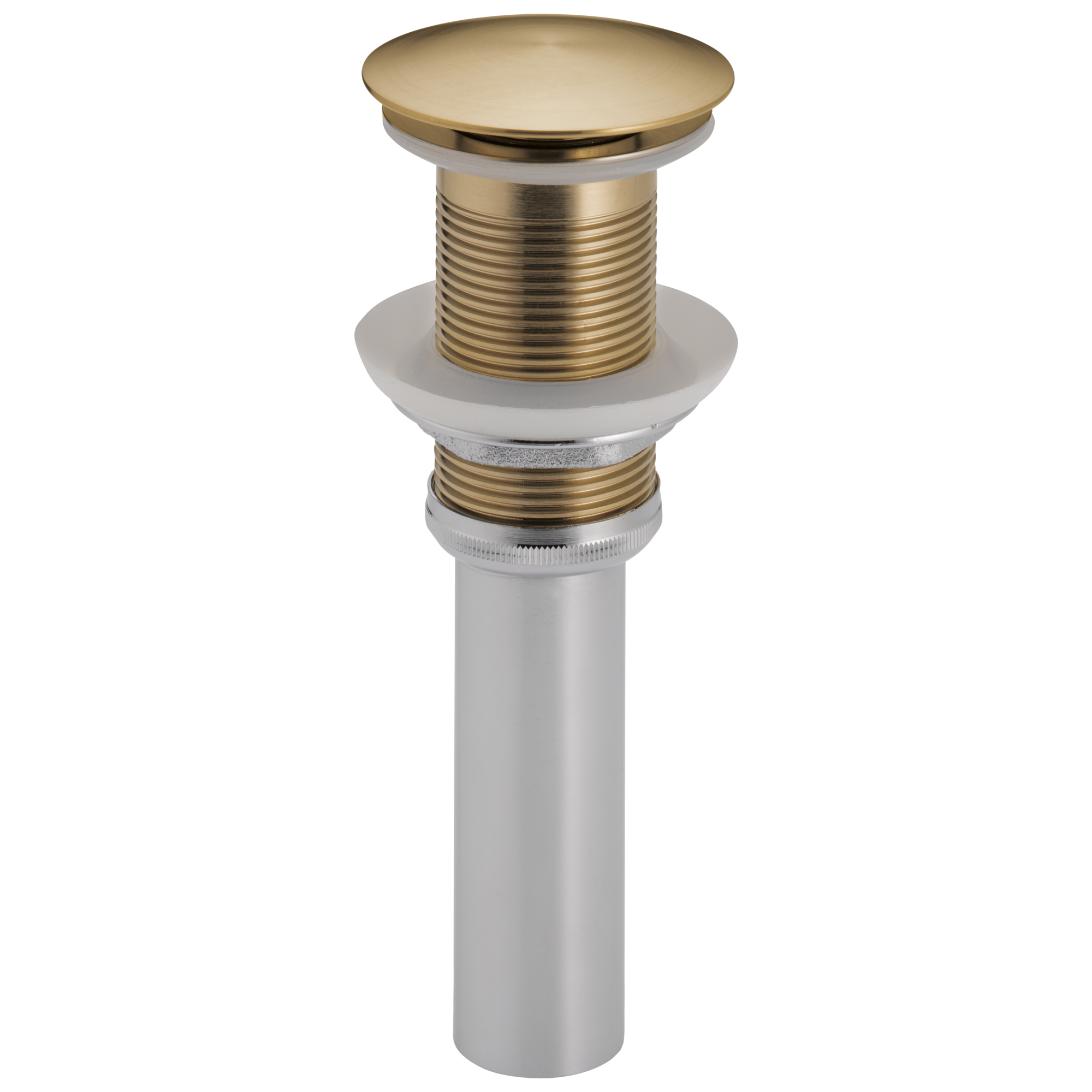 Brizo Brilliance Luxe Gold 2-3/4 x 3-45/64 in. Bathroom Sink Drain 