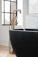 Brizo Brilliance Luxe Gold Tempassure&reg; Thermostatic Valve With Diverter Trim Handle Kit - Industrial Lever 