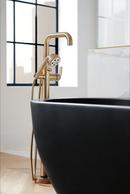 Brizo Brilliance Luxe Gold Tempassure&reg; Thermostatic Valve With Diverter Trim Handle Kit - Industrial Lever 