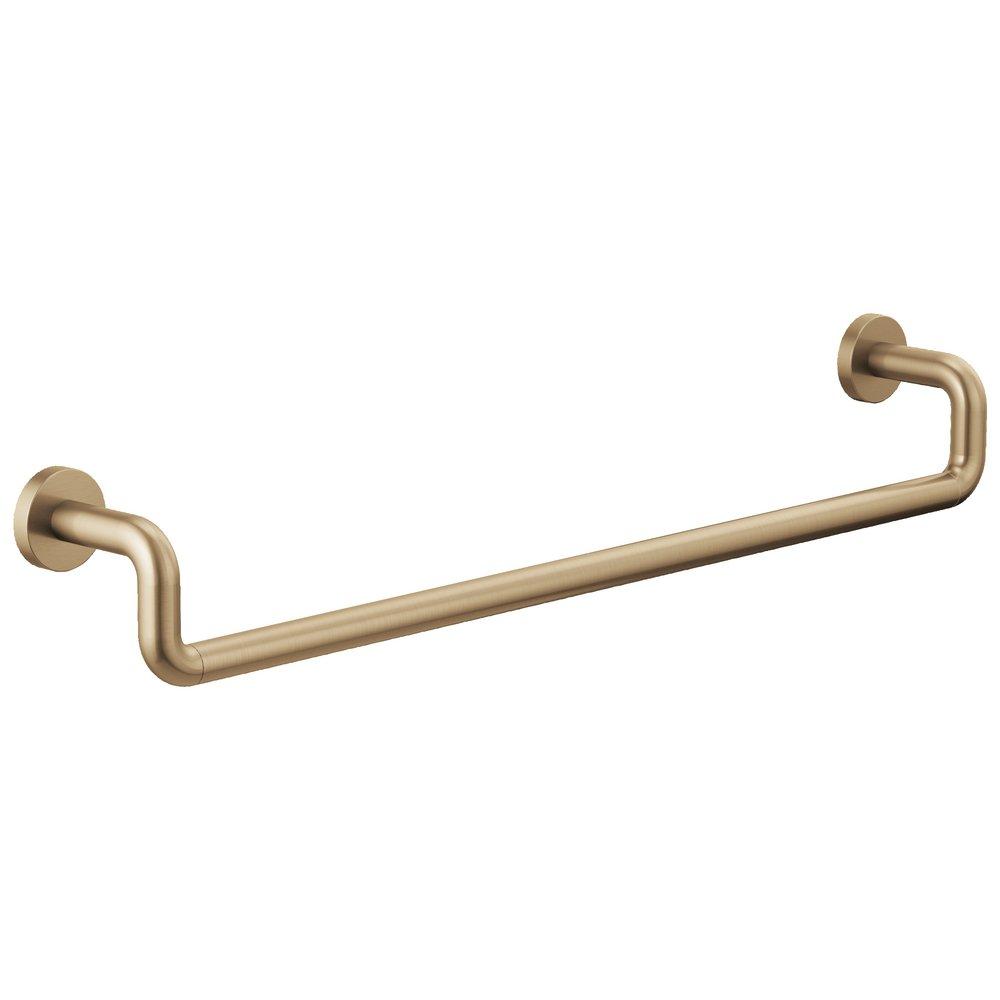 Brizo Luxe Gold 24 in. Towel Bar 