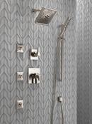 Delta Faucet Brilliance&reg; Stainless 6 Setting Single Handle Diverter Trim 