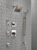 Delta Faucet Brilliance&reg; Stainless 6 Setting Single Handle Diverter Trim 