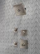 Delta Faucet Brilliance&reg; Stainless 6 Setting Single Handle Diverter Trim 