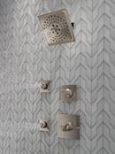 Delta Faucet Brilliance&reg; Stainless 6 Setting Single Handle Diverter Trim 