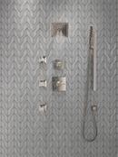 Delta Faucet Brilliance&reg; Stainless 6 Setting Single Handle Diverter Trim 