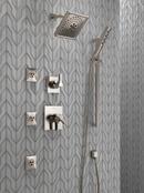 Delta Faucet Brilliance&reg; Stainless 6 Setting Single Handle Diverter Trim 