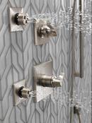 Delta Faucet Brilliance&reg; Stainless 6 Setting Single Handle Diverter Trim 