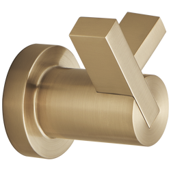 2 Robe Hook in Luxe Gold