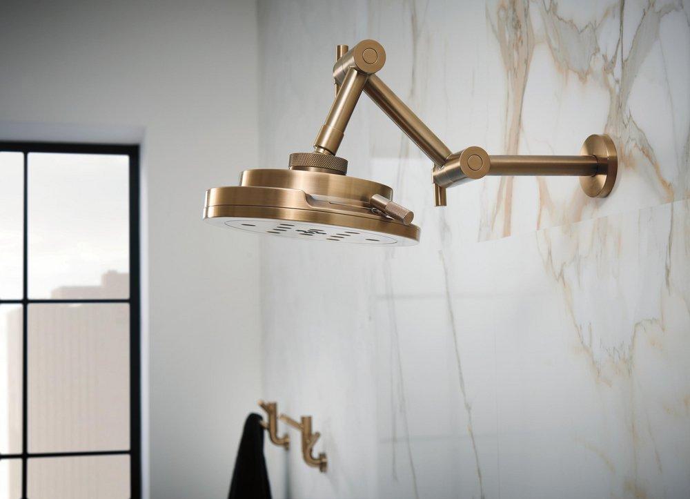 Brizo Luxe Gold 2-Hook Robe Hook 