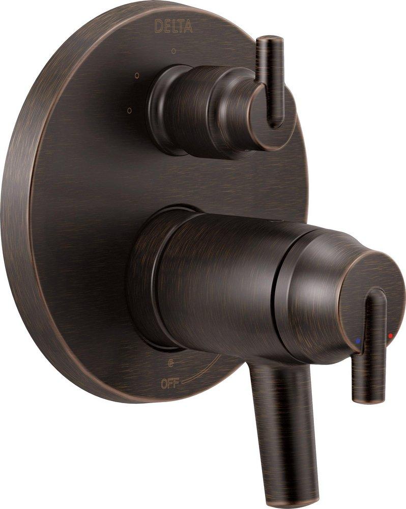 Delta Faucet Venetian Bronze Three Handle Bathtub & Shower Faucet Trim Only 