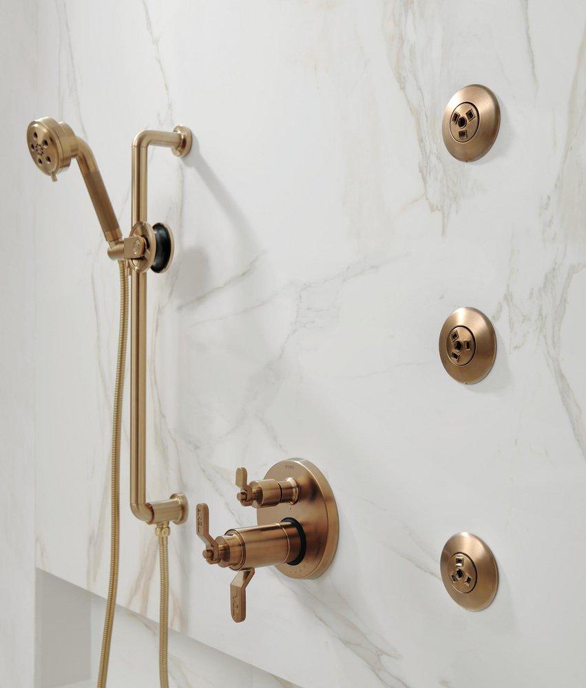 Brizo Luxe Gold Bathtub & Shower Faucet (Trim Only) 