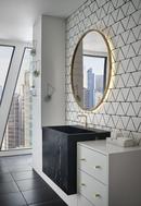 Brizo Luxe Gold Single Handle Monoblock Bathroom Sink Faucet 