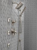 Delta Faucet Stainless Two Handle Multi Function Shower Faucet (Trim Only) 